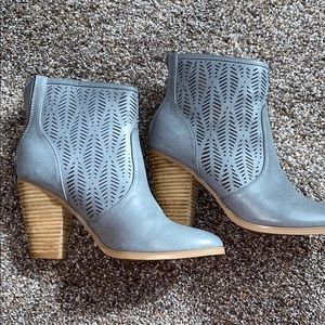 Ankle Block Heel Boots